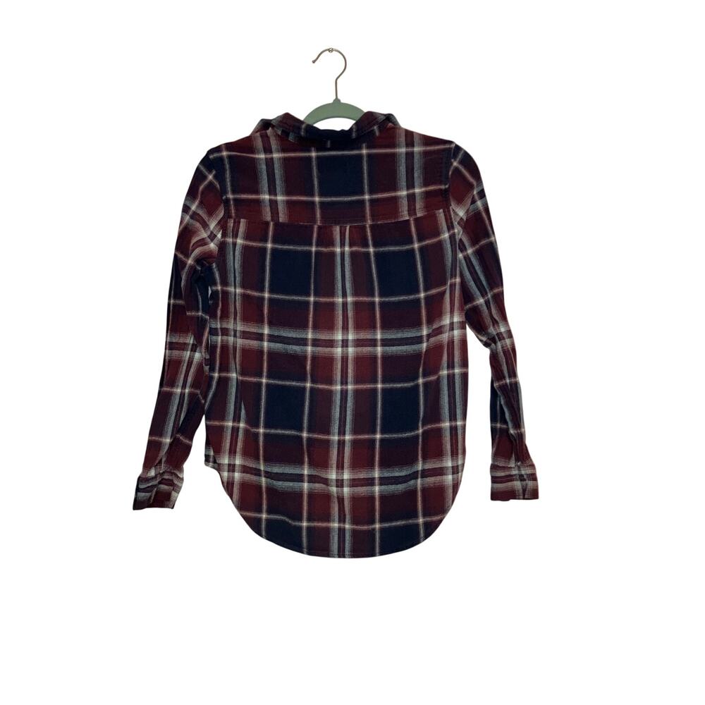 Universal Thread Purple Flannel Button Front Top Size Small - Picture 4 of 4